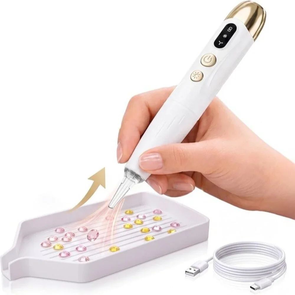 Electric Diamond Art Pens with Light